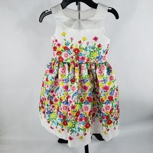 NEW Nannette Girls 4 Floral Colorful Spring Dress